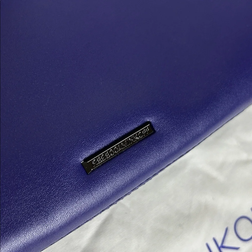 Rebecca Minkoff Navy/Purple Leather Crossbody - Picture 7 of 13